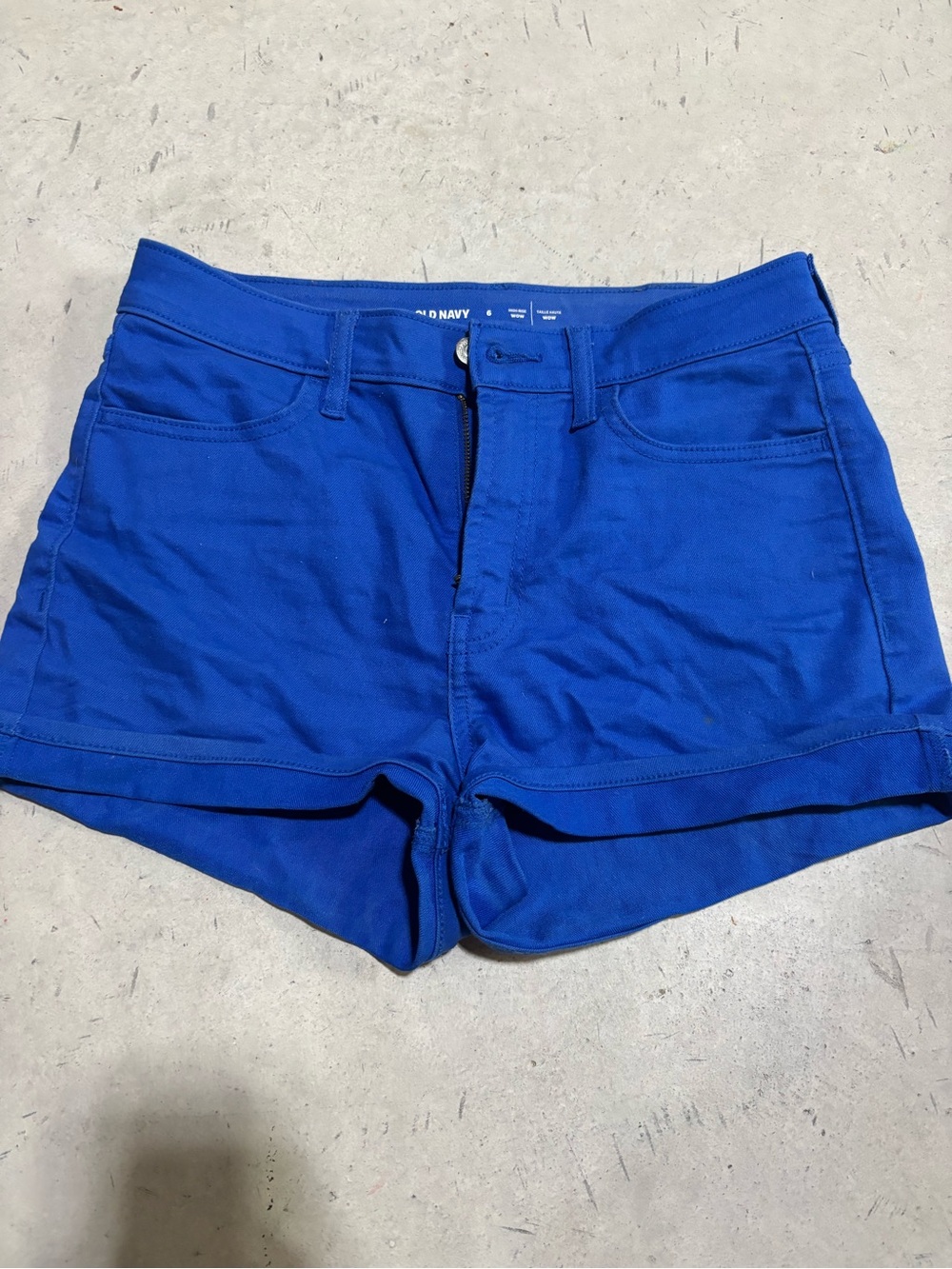 Old Navy Bright Blue Women's Jean Shorts